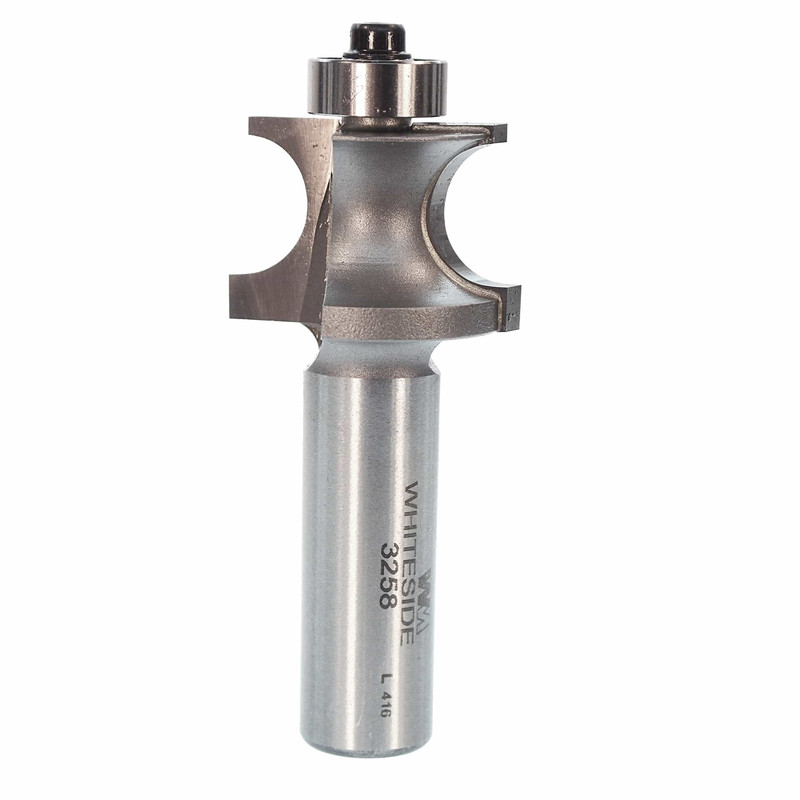 3258 Edge Beading Router Bit 1/2" BD x 1-1/16"OD x 3/4" CL x 2-1/2" OL 1/2" SH